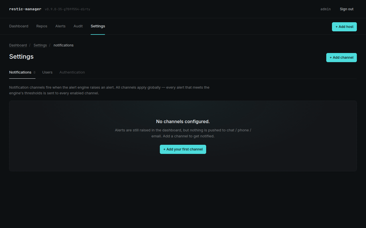 Settings